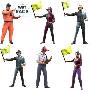 Lote de rutas figuras set 1:18 (10,2cm) sin pintar, diorama 1/18 (6 figuras) - Imagen 1 de 16