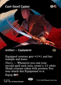 MTG - (Borderless) CORI-STEEL CUTTER - Tarkir Dragonstorm (R) - Picture 1 of 1