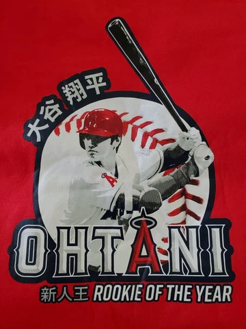 SHOHEI OHTANI Rookie Of The Year Sweater Los Angeles Angels XL Kloanz Cover