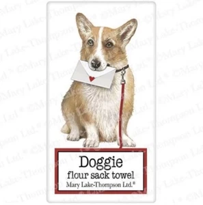 Sacco Farina Asciugapiatti Cucina Cane Tutti i Giorni Corgi Mary Lake - Thompson Nuovo - Foto 1 di 1