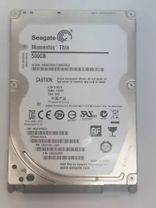 Seagate ST500LM021 2.5in. SATA 500GB SATA 6Gb/s Thin Internal Hard Drive laptop - Picture 1 of 3