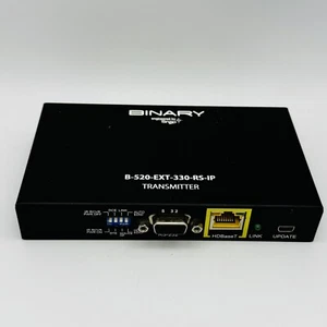 Binary B-520-EXT-230-RS HDBaseT HDMI Extender Ricevitore Senza Alimentatore Incluso - Foto 1 di 9