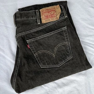 Levi Strauss 501XX Straight Leg Button Fly riveted Brown jeans 37x29 measured - Picture 1 of 7
