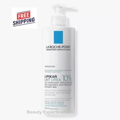 La Roche Posay Lipikar Lait Urea 10% Lotion 400ml Exp 10/2027 - Image 1 of 2