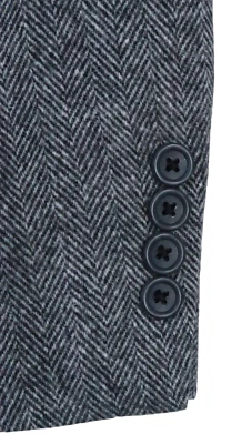 CRICKETER TWEED PELO CAMELLO VINTAGE LANA 42 L ESPIGA ABRIGO DEPORTIVO CHAQUETA GRIS Foto 1 de 4