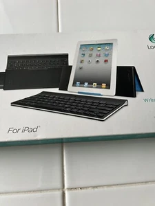 Logitech Bluetooth Tablet Klawiatura do iPada 1 / 2 / 3 - czarna - Zdjęcie 1 z 7