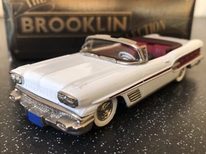 Brooklin Models 1:43 BRK25a 1958 Pontiac Bonneville Convertible - MIB - Picture 1 of 15
