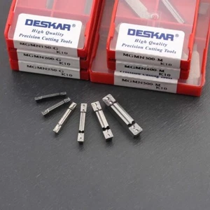 10PCS DESKAR MGMN150-G 200-G 250-G 300-M 400-M 500-M K10 CNC Grooving Turning - Picture 1 of 6