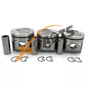 Juego de 3 nuevos pistones STD 78 mm para Kubota D1105 16060-21110 - Imagen 1 de 4