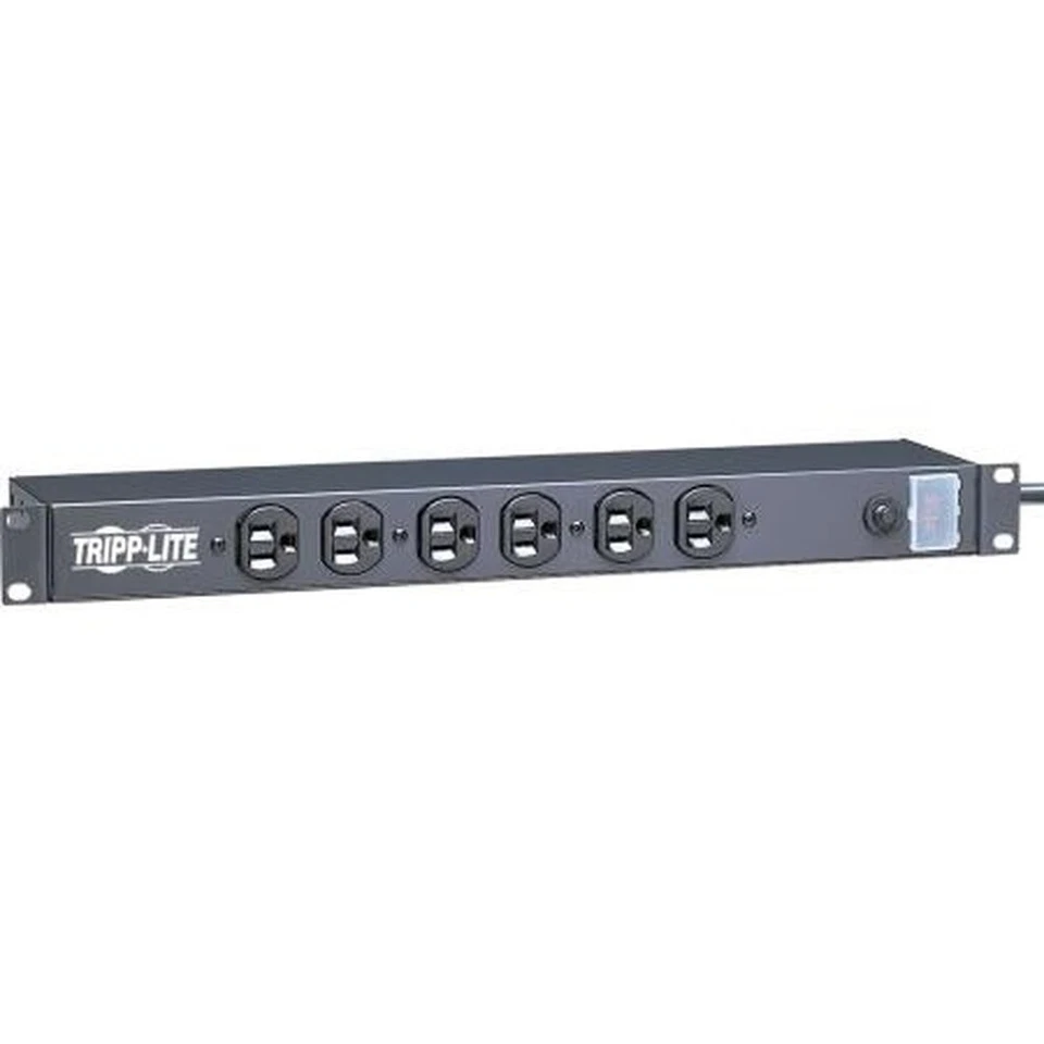 Tripp Lite RS1215-20T 1U Rack Mount Power Strip 120V 20A L5-20P 12 Outlet - NEW - Image 1 of 1