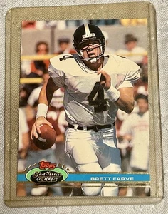 1991 Topps Stadium Club Brett Favre Rookie Card in a Sleeve - Picture 1 of 2