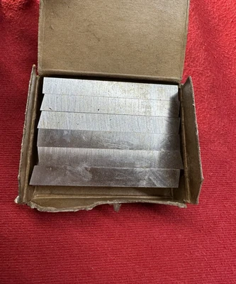 Greenlee  USA   HSS M2 Tool Bit Blanks - 3/8'' sq - Box of 12 ***NOS*** - Image 1 of 4