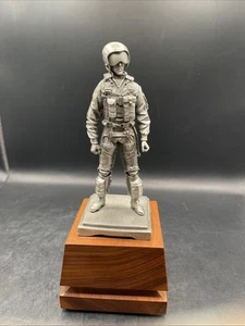 Pewter Air Force Statue - Picture 1 of 5