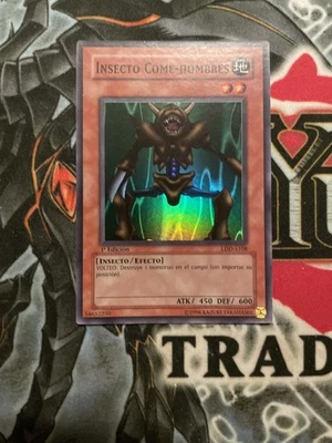 MAN-EATER BUG PORTUGUESE 1ST SUPER LOB-108 LDB-P108 VLP/NM YUGIOH - Image 1 of 4