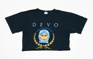 Camiseta De Colección DEVO Hombres Talla M Recortada NUEVOS TRADICIONALISTAS Banda Camiseta - Imagen 1 de 14