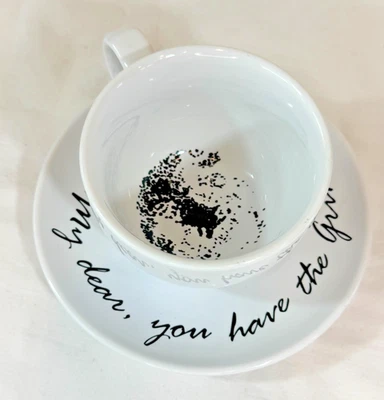 Harry Potter My Dear You Have The Grim tea cup mug saucer set complete exclusive - Image 1 of 4