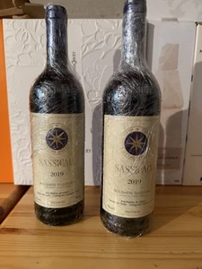 TENUTA SAN GUIDO SASSICAIA 2019 VINO ROSSO BOLGHERI DOC TOSCANA - Imagen 1 de 2