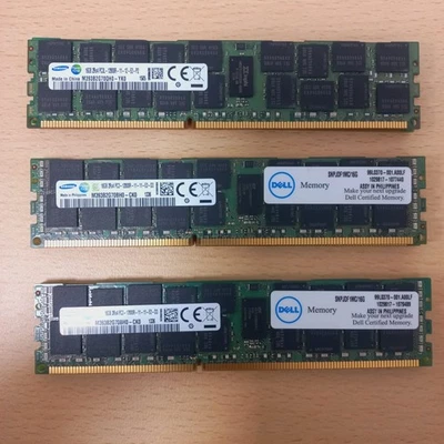 Genuine SAMSUNG 16GB DDR3 PC3L -12800R  ECC REG Server RAM  M393B2G70BH0-CK0 - Image 1 of 2
