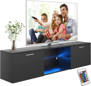 Advwin TV Unit Cabinet, 160cm Entertainment Unit, Wooden TV Stand Cabinet, Mo... - Picture 1 of 13