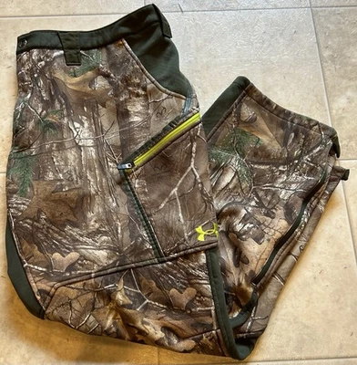 Under Armour Pants Mens 42 Scent Control Infrared Speed Freek Realtree Camo - Image 1 of 4