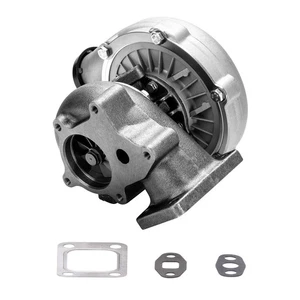 T04E T3/T4 .63 / 0.5 A/R Billet Turbocharger Compressor Turbine 400+HP 5 bolts - Bild 1 von 19