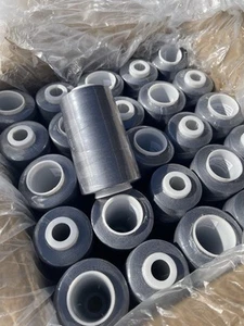 50 Spools Titanium GRAY Multi Purpose Serger Sewing Thread T27 6000 YDS /Cone - Picture 1 of 6