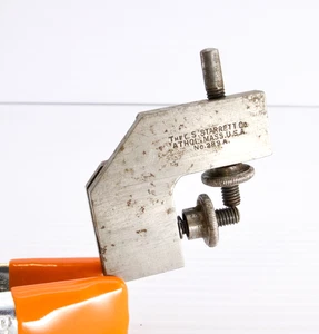 Accesorio cuadrado combinado Starrett vintage - Imagen 1 de 6