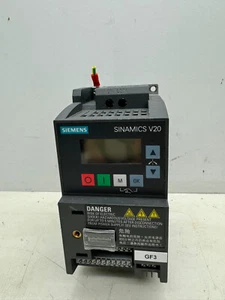 Siemens 6SL3210-5BB12-5UV1 SINAMICS V20 Inverter Drive - Picture 1 of 3