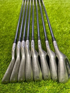 Mizuno Notus SUPER 8pcs 4-Pw-Fw Iron Set ARCFLOW α Ti LIGHT Flex F-R - Picture 1 of 9