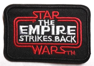 Star Wars: Empire Strikes Back Logo 3" gestickter Aufnäher - USA versandt (SWPA-FC-09) - Bild 1 von 1