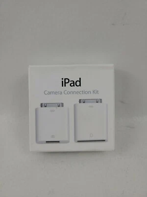 APPLE IPAD CAMERA CONNECTION KIT & CABLE MC531ZM/A Model A1362 A1358 New GENUINE - Image 1 of 2