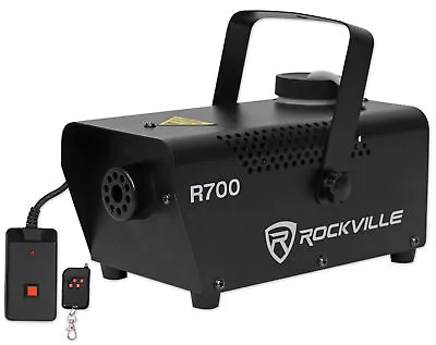 Rockville R700 Fog/Smoke Machine w/ Remote Quick Heatup, Thick Fog! - Image 1 of 4