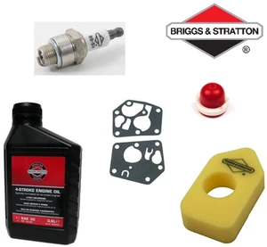 Genuine Briggs & Stratton Lawnmower Service Kit for Classic and Sprint Engines - Picture 1 of 13