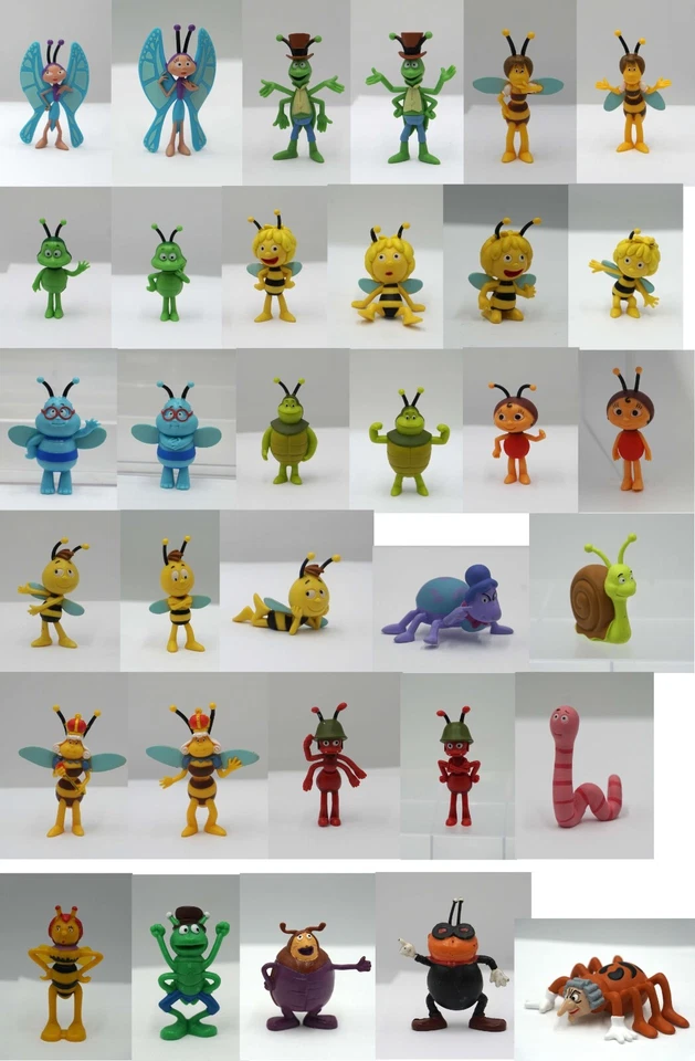 Biene Maja-Figur-Schleich-Emte Niederlande-Auswahl: Flip Willi Puck Thekla - Bild 1 von 1