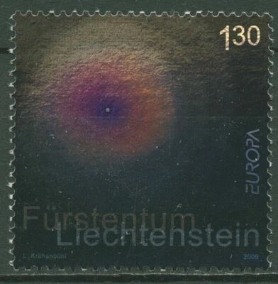 Liechtenstein 2009 Europa CEPT Astronomy Space Holographic Unique Unusual Stamp - Image 1 of 2
