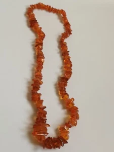 Vintage amber beads of the times of the USSR - Picture 1 of 5