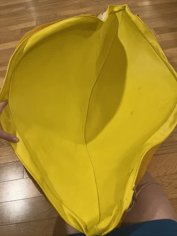 Mid Century Modern Bertoia Diamond chair cover by Knoll Yellow Vinyl Cover