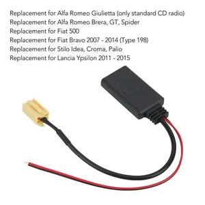 6 Pin Wireless Bluetooth Module Audio Receiver Cable Replacement for Alfa Romeo - Afbeelding 1 van 12
