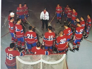 NHL HOCKEY PHOTO PRINT MONTREAL CANADIEN WORSLEY COURNOYER BLAKE TREMBLAY - Picture 1 of 1