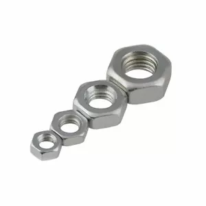 Galvanized UNC BSW Hexagon Full Nut 1/8 1/4 5/16 3/8 4# 10# - Picture 1 of 6