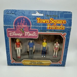 Vintage Mother, Father, Son and Daughter Disney Magic Town Square Friends  - Picture 1 of 2