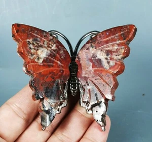 Schnitzerei! Natürliche schöne mexikanische Achat Geode Kristall Reiki Heilung - Bild 1 von 9