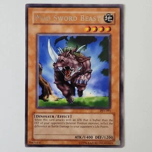 Mad Sword Beast - PSV-091 - LP/MP - Rare - Unlimited - Yugioh - 1996 - Picture 1 of 2