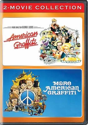 American Graffiti + More American Graffiti - Double Feature - New DVD - Image 1 of 2