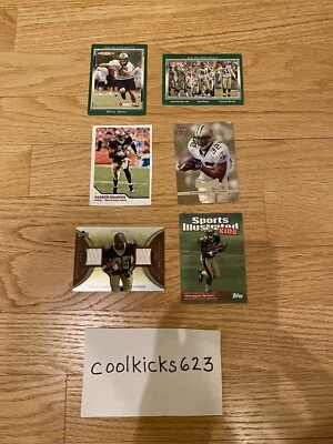 New Orleans Saints 2006 Topps 6 Card Lot Upper Deck SI For Kids NFL Football - Image 1 of 2