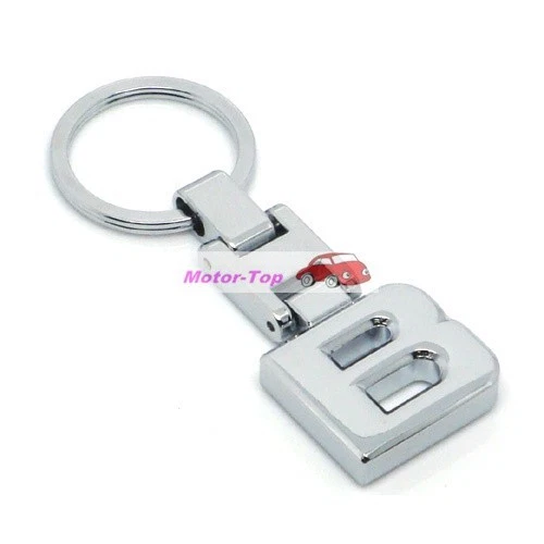 For Mercedes Benz B180 B200 B250 B Series Metal Car Keychain Keyring Key Chain - Image 1 of 1