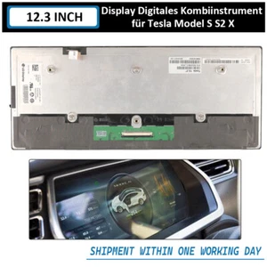 12.3" Display für Tesla Model S, S2, X GEN 2 Digital Instrument LA123WF1(SL)(01) - Bild 1 von 7