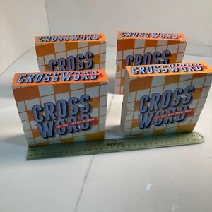Lot of 4 TF PUBLISHING 2021 Crossword Puzzles Daily Desktop Boxed Calendar Easel - Picture 1 of 6