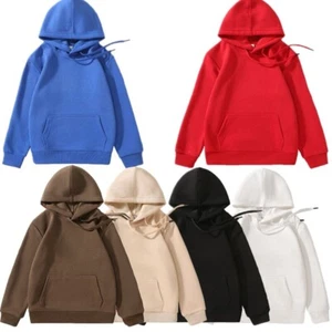 Kids Girls Sweatshirts Long Sleeve Pullover Spring Hoodie Children T-Shirt Top - Picture 1 of 34