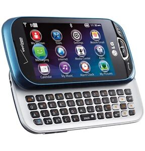 LG Extravert 2 VN280 - niebieski (Verizon) telefon komórkowy 